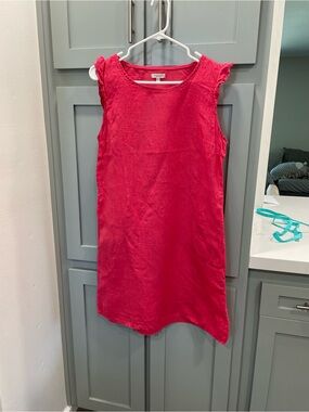 Lina Tomei linen mini dress